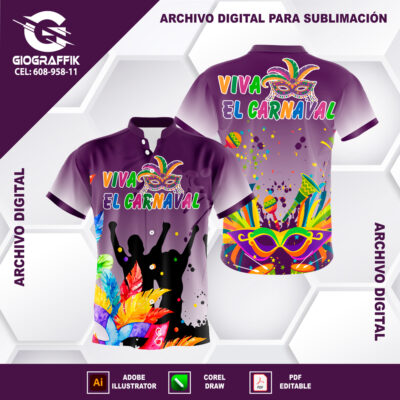 DEGRADE CARNAVALERO LILA MORADO MANCHA