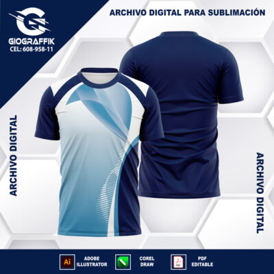 DEGRADE CIAN BLUE MARINO CHINITO MALLA