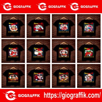 DRAGON BALL UGLY PIXEL NAVIDAD