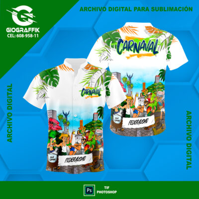 FEDERALISMO TRAMA HOJAS WHITE CARNAVAL