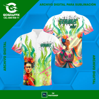 GENUINAS CARNAVAL MANCHAS GREEN HOJA