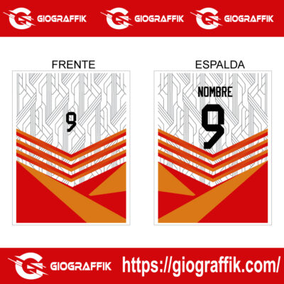 GEOMETRIC GRIS ORANGE CONCEPT