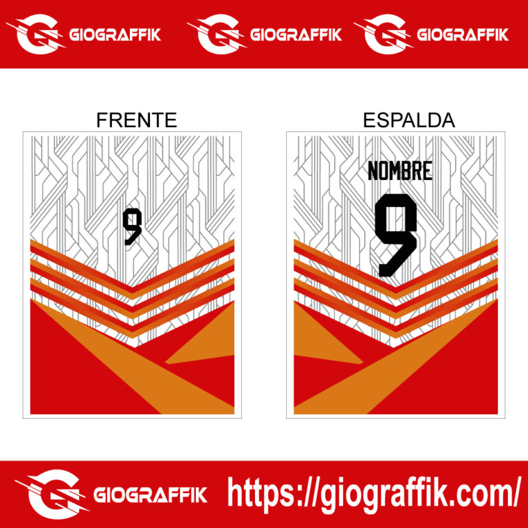 GEOMETRIC GRIS ORANGE CONCEPT