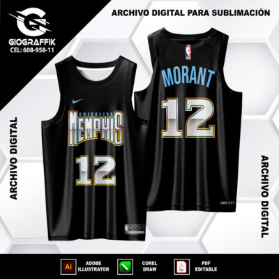 GRIZZLIE MENPHIS BLACK NBA