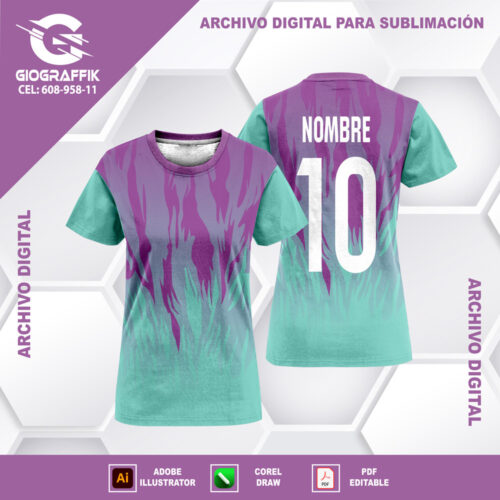 LLAMAS MORADO CIAN CHINITO DEGRADE