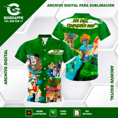 LOS DIEZ COMPADRES GREEN CARNAVALERO 2026
