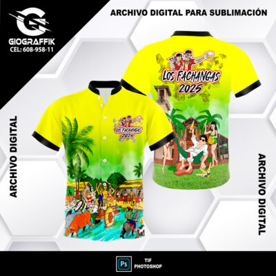 LOS FACHANGAS YELLOW DINERO CARNAVAL