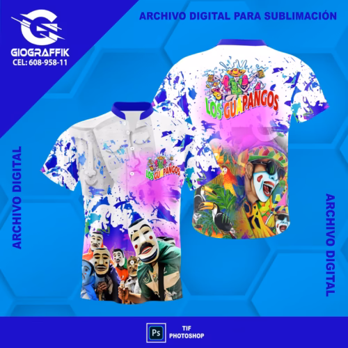LOS GUAPANGOS TRAMA BLUE CARNAVAL