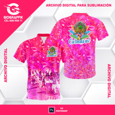 MAGENTA TRAMA CARNAVAL MASCARA