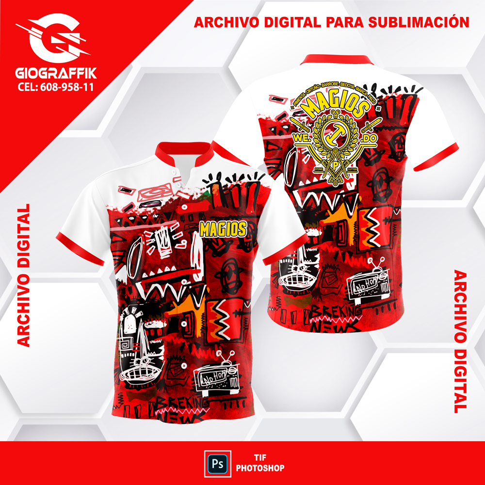 MAGIOS RED WHITE CARNAVAL MAGIOS RED WHITE CARNAVAL