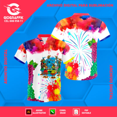 MANCHAS GRUNGE COLORIDO CARNAVALERO TARIJA