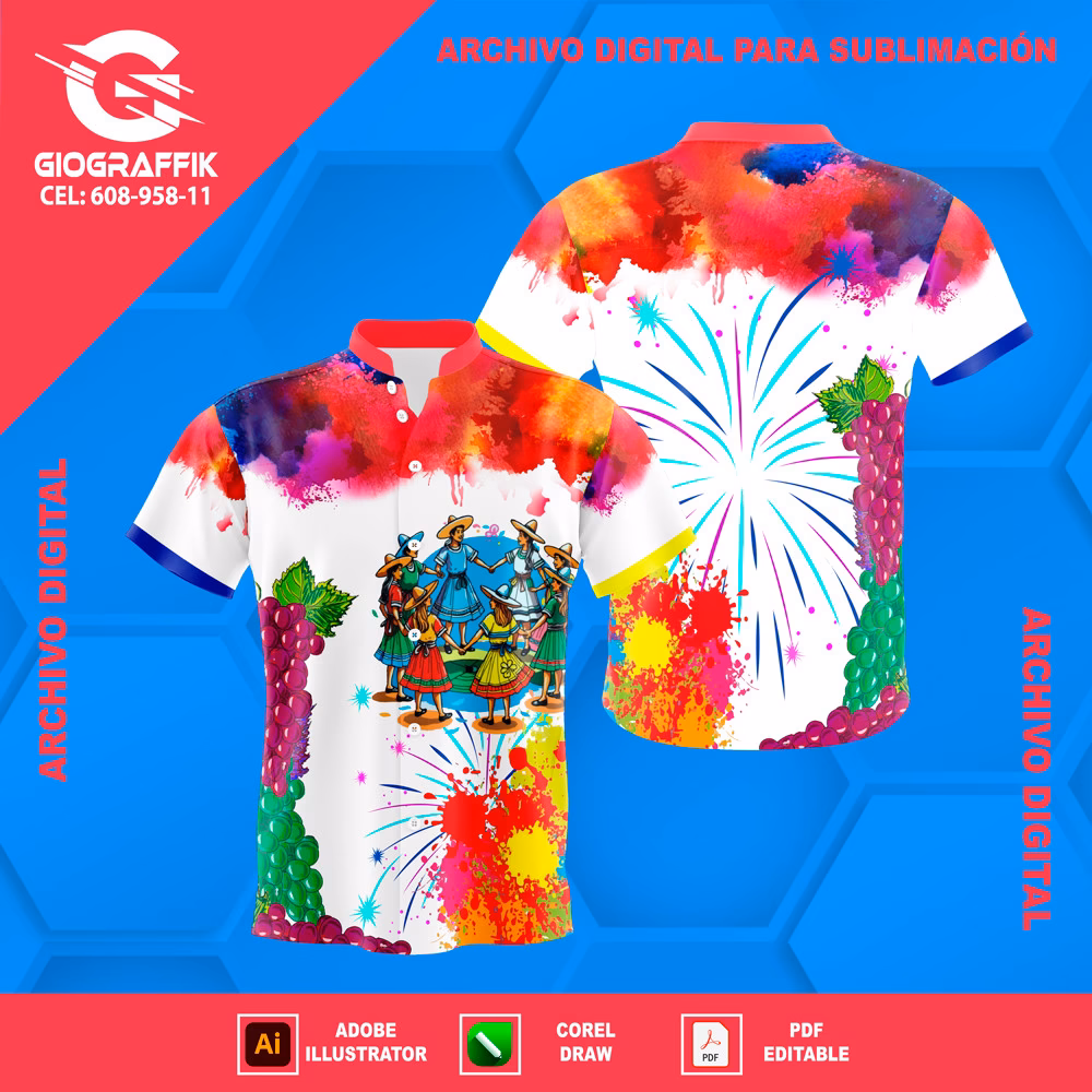 MANCHAS GRUNGE COLORIDO CARNAVALERO TARIJA