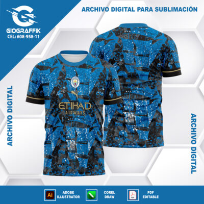 MANCHESTER CITY GRUNGE 2024-25