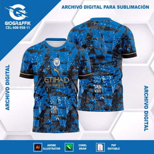 MANCHESTER CITY GRUNGE 2024-25