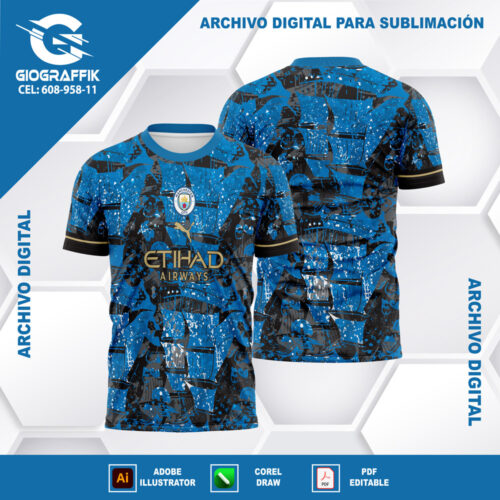 MANCHESTER CITY GRUNGE 2024-25