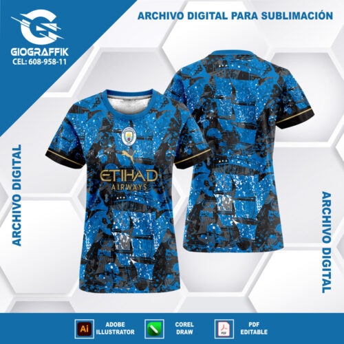 MANCHESTER CITY GRUNGE 2024-25