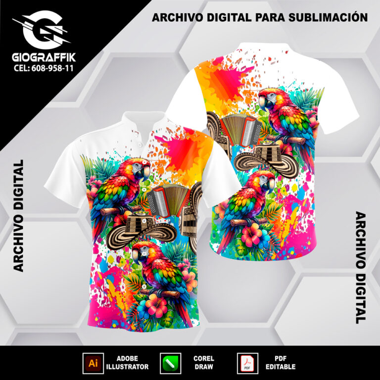 MASCOT CARNAVALERO COLOMBIA 2026 GRUNGE