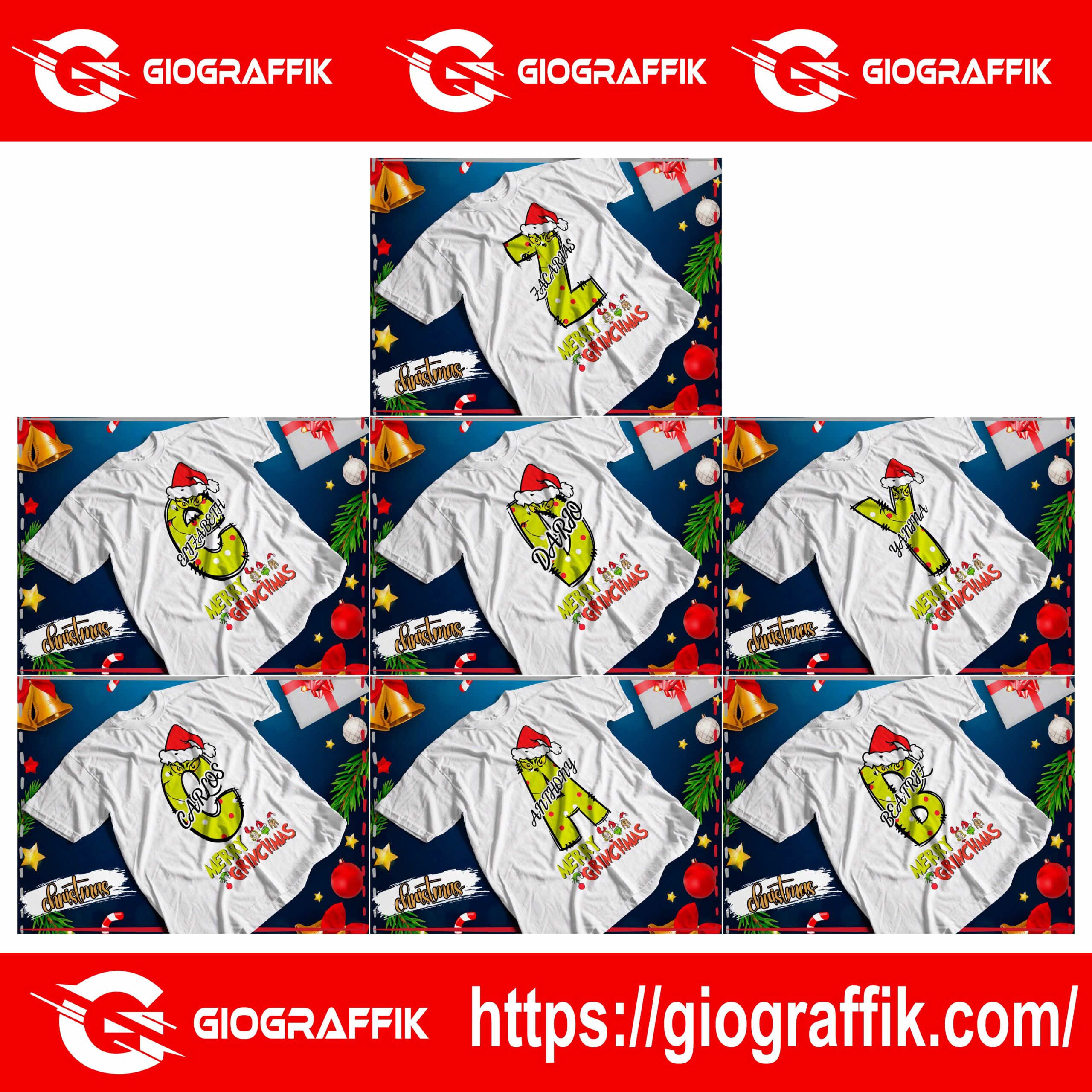 NAVIDAD ALFABETO GRINCH NAVIDAD ALFABETO GRINCH