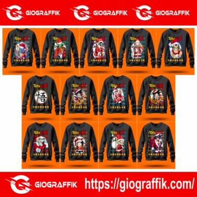 NAVIDAD UGLY SWEATER DRAGON BALL