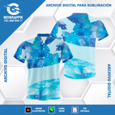 NEVADO GRUNGE CELESTE CIAN CARNAVALERO