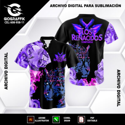 PANTERA MORADO COLORS CARNAVALERO