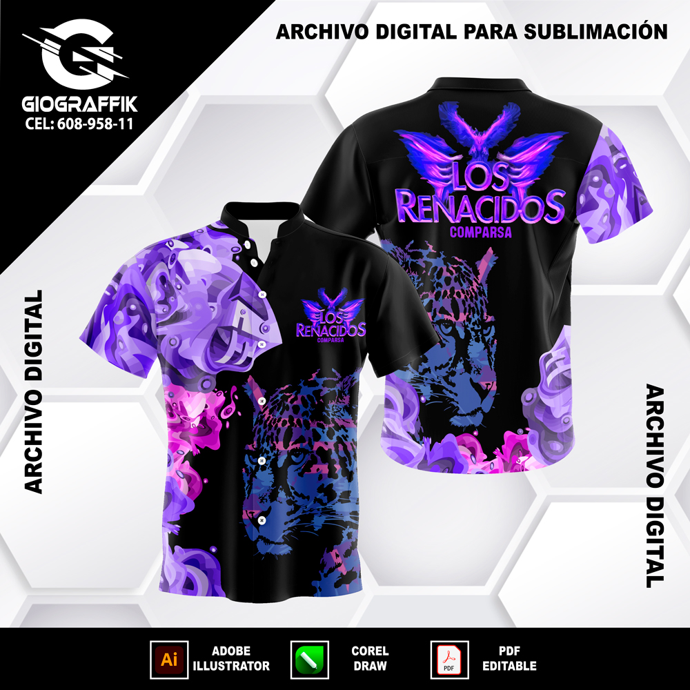 PANTERA MORADO COLORS CARNAVALERO PANTERA MORADO COLORS CARNAVALERO