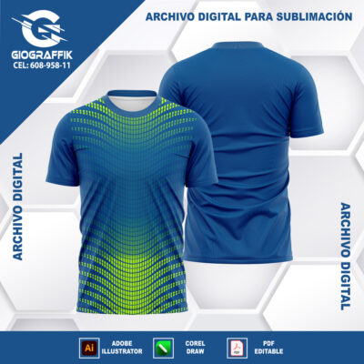 PATTERN GREEN CHINITO BLUE