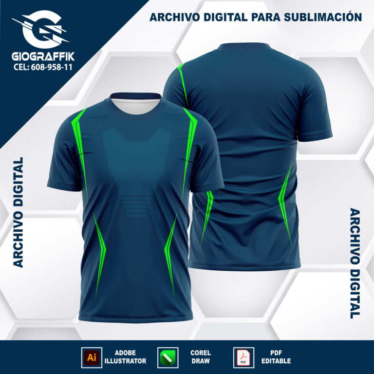 PECHERA BLUE MARINO GREEN CHINITO