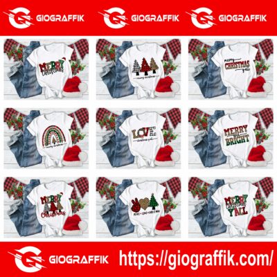 PLAYERAS MERRY CHRISTMAS NAVIDAD