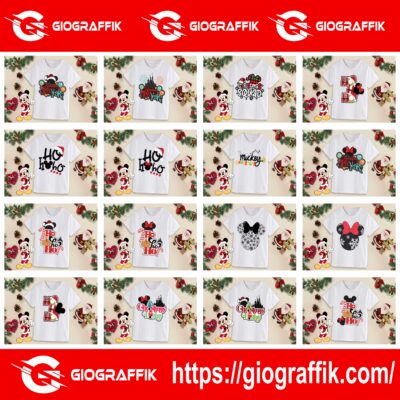 PLAYERAS NAVIDAD - DISNEY MICKEY NAVIDAD AÑO NUEVO