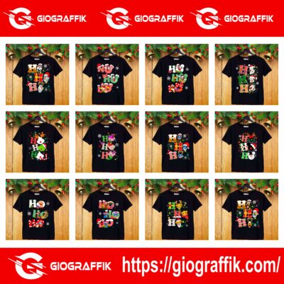 PLAYERAS NAVIDAD - HO HO HO