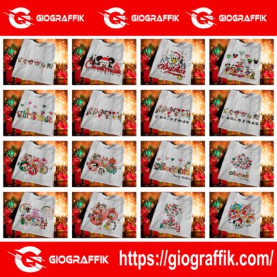 PLAYERAS NAVIDAD - MICKEY Y SUS AMIGOS
