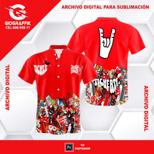 TICHER RED CARNAVAL PEOPPLE