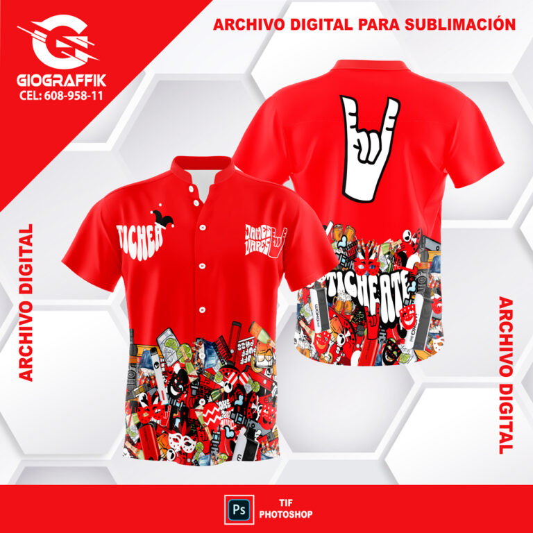 TICHER RED CARNAVAL PEOPPLE