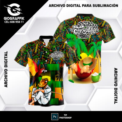 TRAMA BLACK CARNAVAL DESIGN