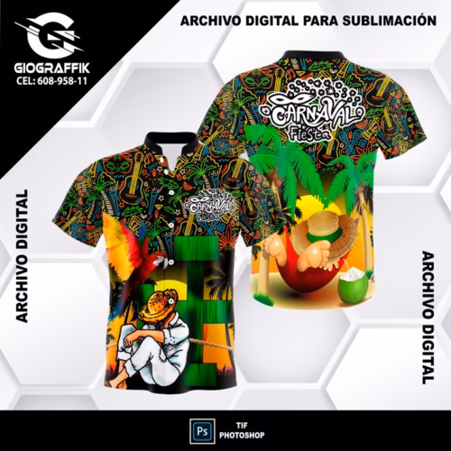 TRAMA BLACK CARNAVAL DESIGN
