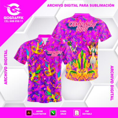 TRAMA MAGENTA CARNAVAL DESIGN