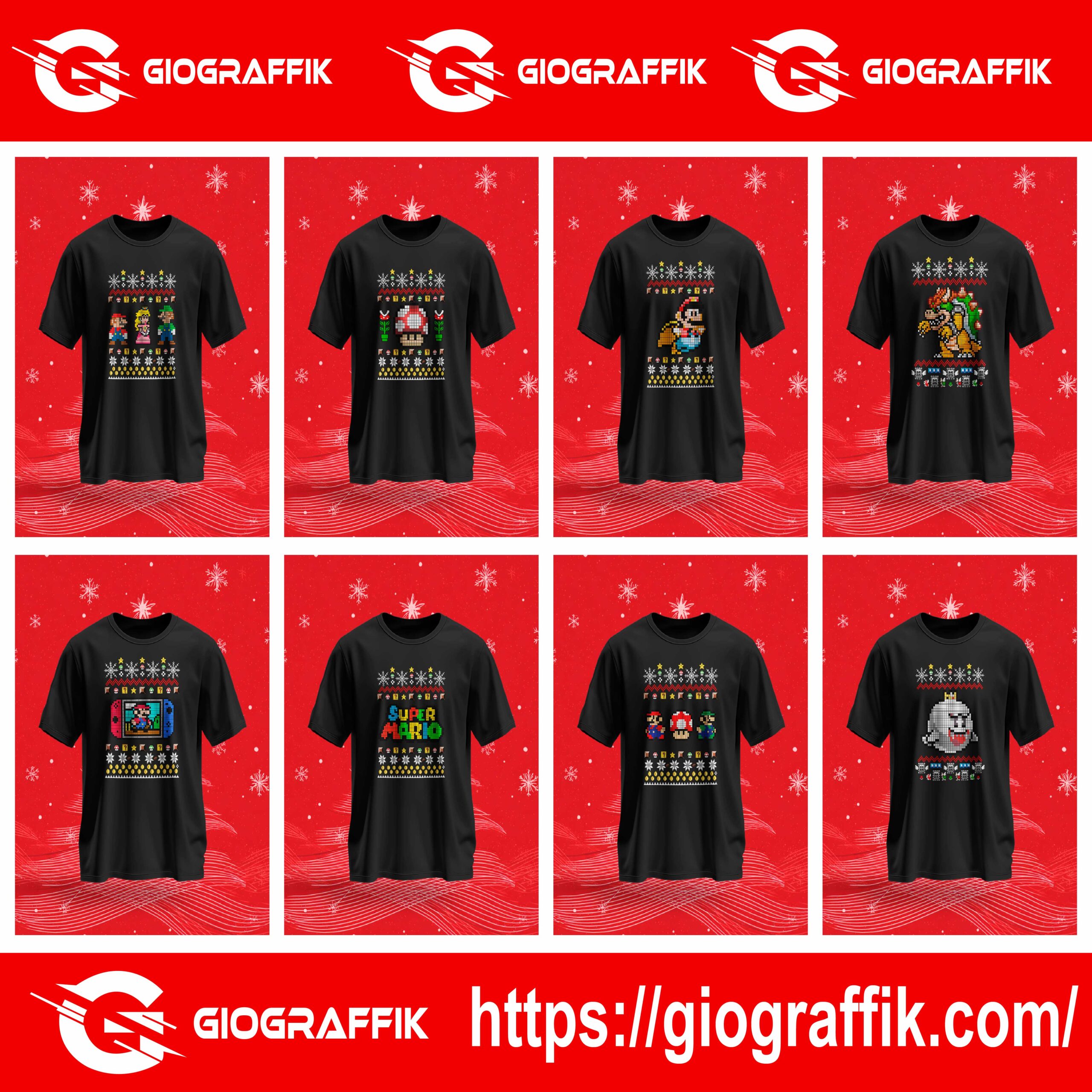 UGLY MARIO BROS NAVIDAD