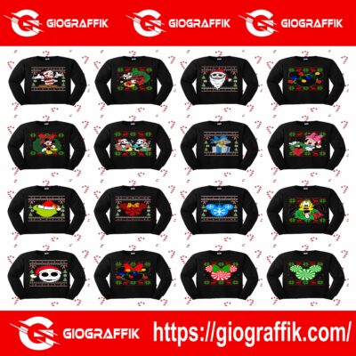 UGLY SWEATERS CARTOON 03 NAVIDAD