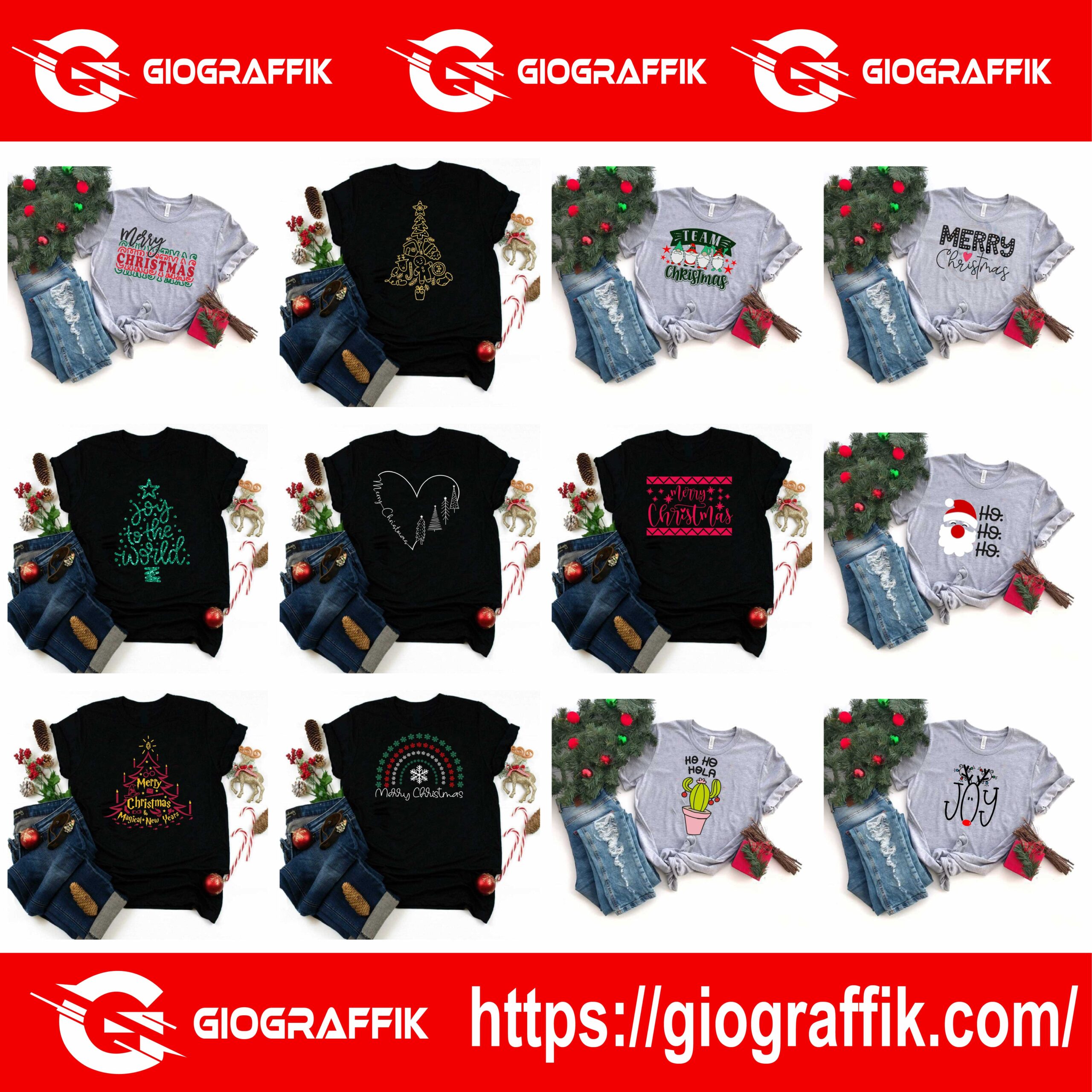 VECTORES NAVIDAD RED GRIS 1