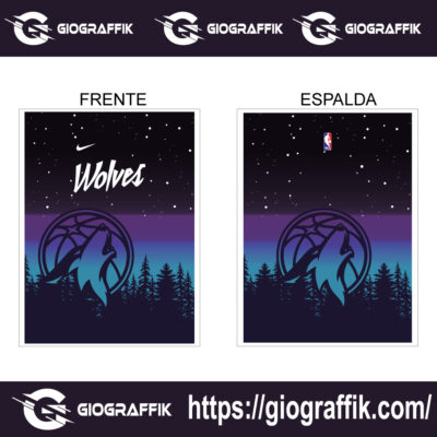 WOLVES WOLF NOCHE NOCTURNO DEGRADE