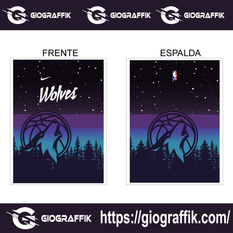 WOLVES WOLF NOCHE NOCTURNO DEGRADE
