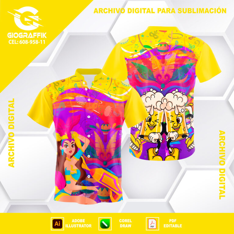 YELLOW CARNAVAL MORADO CERVEZA