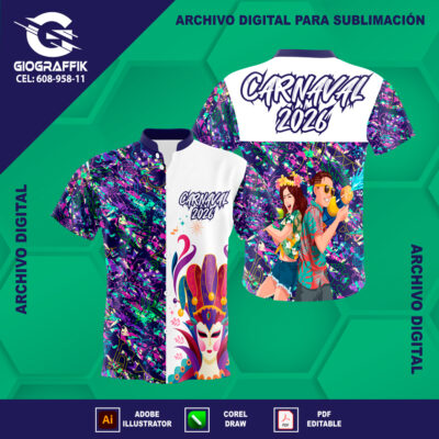 DUPLA CARNAVAL TRAMA DESIGN