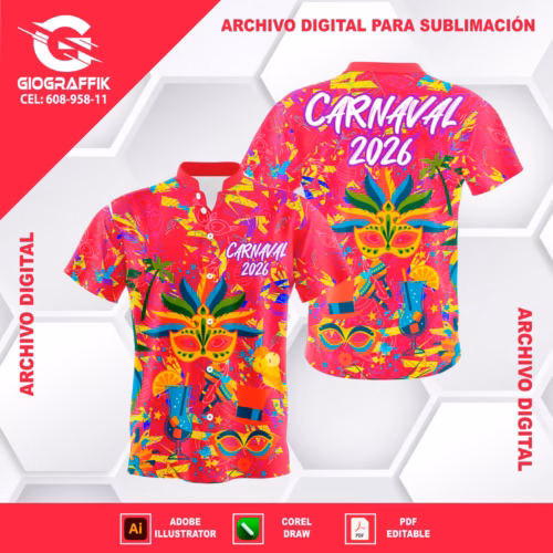 MAGENTA TRAMA CARNAVAL RED