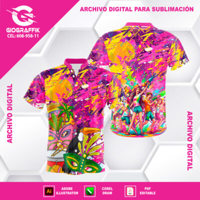 YELLOW MAGENTA PERSONAJES CARNAVAL