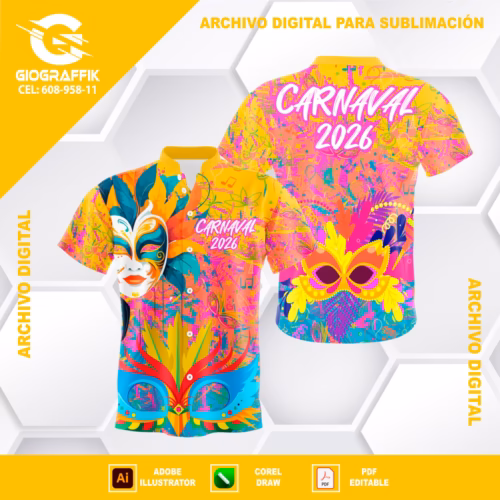 YELLOW MASCARA CARNAVAL GRUNGE CIAN