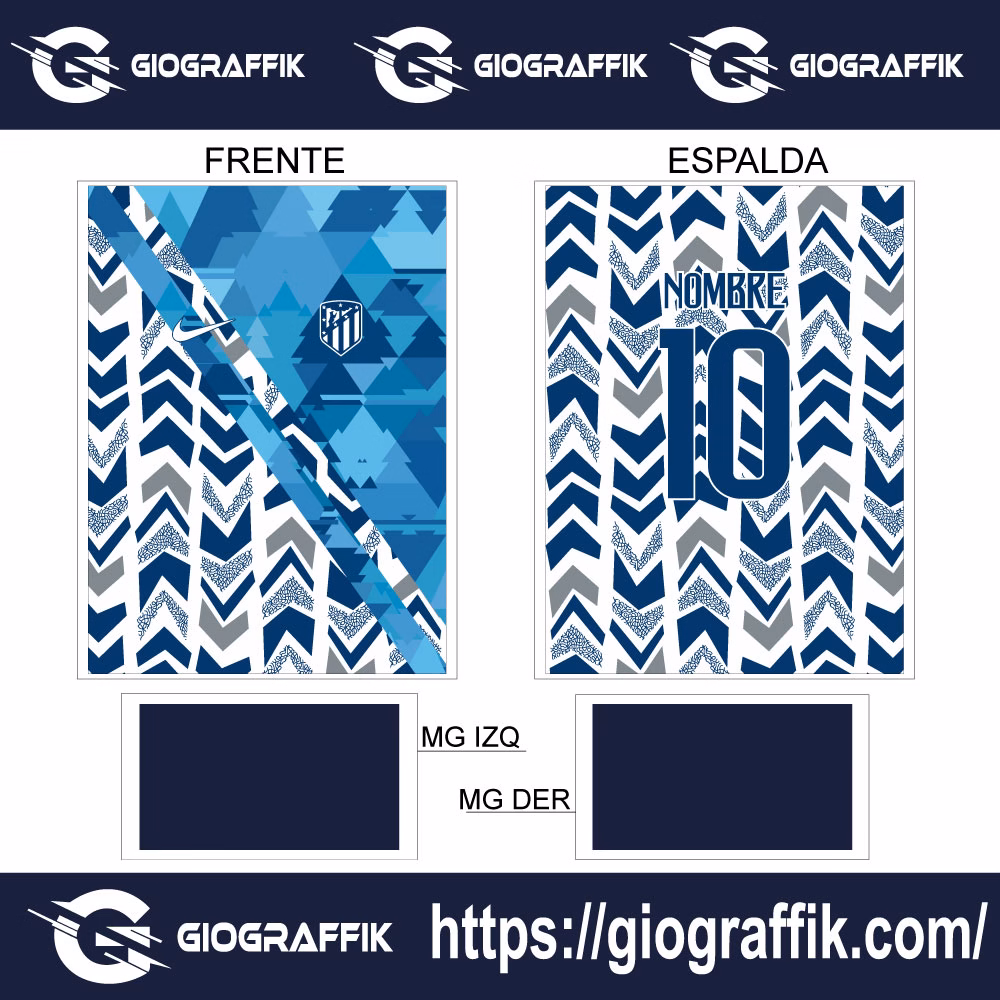 ATLETICO DE MADRID DESIGN PERSONALIZADO - Imagen 3