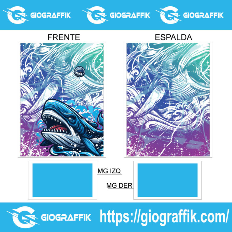 BALLENA BLUE GRUNGE WHITE CIAN