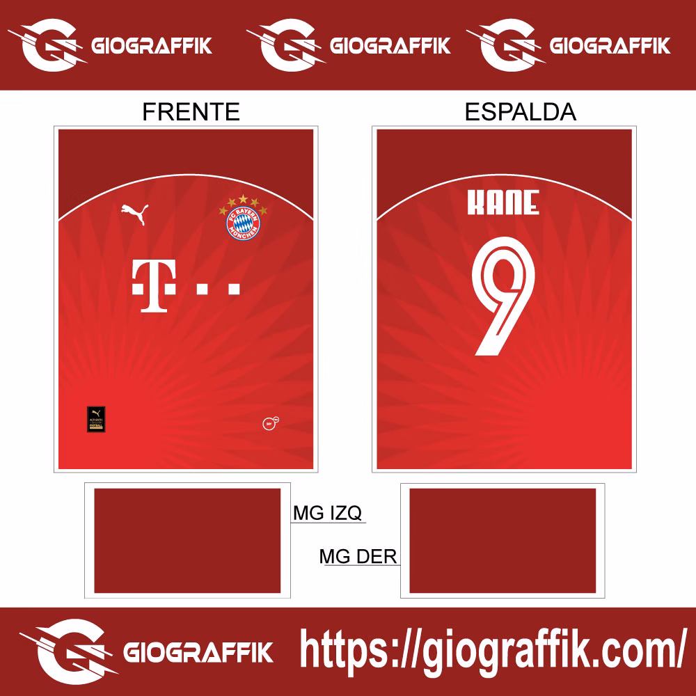 BAYER MUNICH 2024 FANTASY RED - Imagen 3